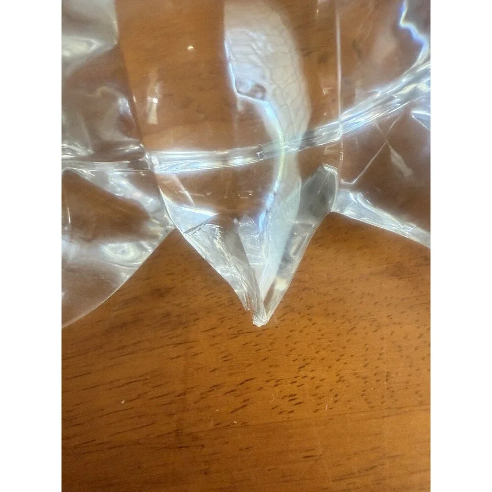 PartyLite Aurora Sunburst Crystal Centerpiece Taper Candleholder 10
